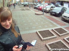 NastyAdult.info presents: Fucking glasses - wannabe model gets fucked