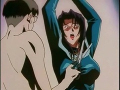 NastyAdult.info presents: He makes hentai girl hurt in a bdsm video