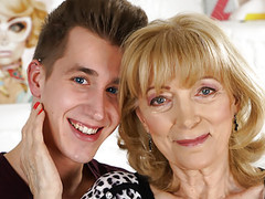 NastyAdult.info presents: Old lady magdi is in love with this young dick