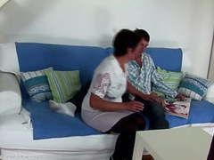 NastyAdult.info presents: Taboo home story not mom gets creampie from not her son