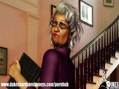 NastyAdult.info presents: I fucked my granny neighbor (big black ass)
