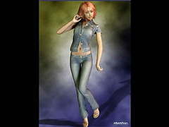NastyAdult.info presents: 3d babe dressed all in denim