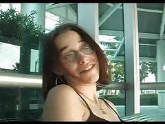 NastyAdult.info presents: Skinny nerd nikki picked up and fucked