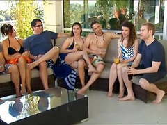 NastyAdult.info presents: New young couple goes to a swingers party for the first time