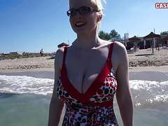 NastyAdult.info presents: Casey deluxe - mallorca 2015 ... topless in can picafort