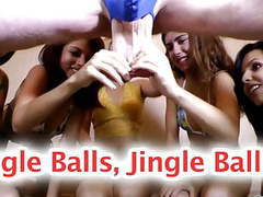 NastyAdult.info presents: Cfnm hanging bull balls femdom