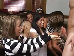 NastyAdult.info presents: Cfnm handjobs (compilation)