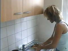 NastyAdult.info presents: European housewife gets fucked at home