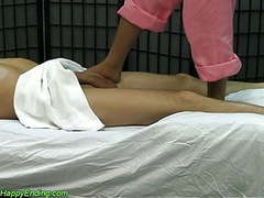 NastyAdult.info presents: Hidden cam ashiatsu massage with foot.hand happy ending
