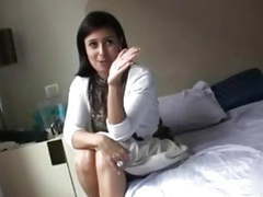 NastyAdult.info presents: Sexy babe makes a homemade fuck film !