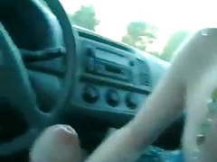 NastyAdult.info presents: Car blowjob ends with cum in mouth and swallow
