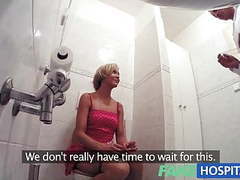 NastyAdult.info presents: Fakehospital slim blonde gets creampied after fucking
