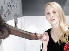 NastyAdult.info presents: Lily rader sucks and fucks big black dick - gloryhole