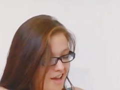 NastyAdult.info presents: 1 lesbian masturbates the other until she cums loudly wf