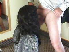 NastyAdult.info presents: Crossdresser yvette gets fucked and takes a facial