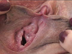 NastyAdult.info presents: Pussy contractions and creamy orgasm up close
