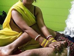NastyAdult.info presents: Big boobs indian bahu fucks with her old sasur ji jabardasti everyday after husband  leaves