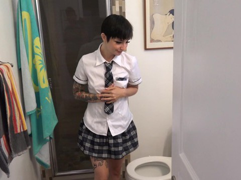 NastyAdult.info presents: Homemade pov video of short hair stevie moon getting fucked