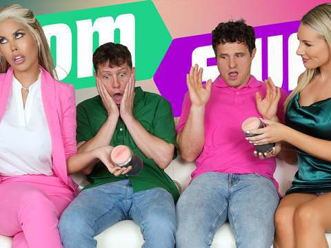 NastyAdult.info presents: Rion & robby have wet dreams, and their stepmoms, bunny & bridgette, devise a solution to help them