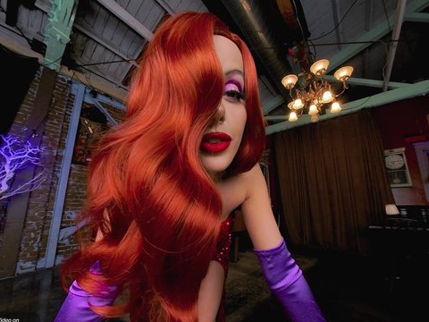 NastyAdult.info presents: Pov cosplay porn with jessica rabbit in hd porn