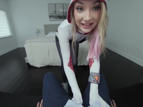 NastyAdult.info presents: Daisy lavoy as spider gwen stacy has been missing you