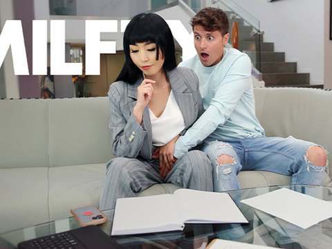 NastyAdult.info presents: My remorseful stepmom lets me touch her muff because she forgot about my birthday - mylf