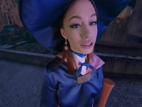 NastyAdult.info presents: Laya rae as akko knows some naughty spells