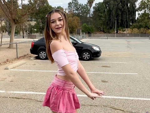 NastyAdult.info presents: Hd pov video of skinny della cate with shaved cunt being fucked