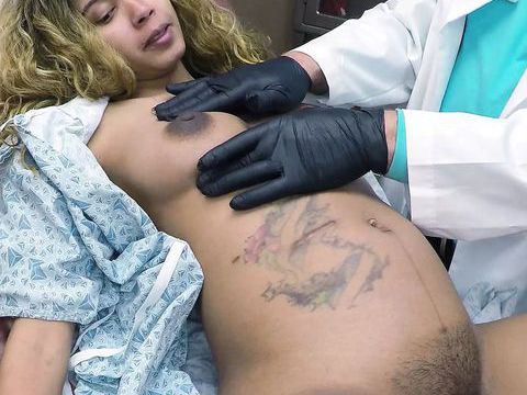 NastyAdult.info presents: Dayanara's pregnant exam with a naughty doctor