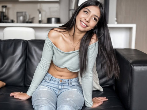 NastyAdult.info presents: Cute 18yo latina tight pussy banged at amateur modeling casting