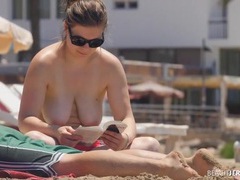 NastyAdult.info presents: Beach spy compilation with topless babes