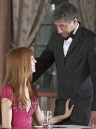 NastyAdult.info presents: Cute teenager fucking the senior teacher for better grades