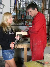 NastyAdult.info presents: Blonde teenage beauty fucking her old and horny handyman