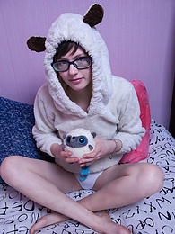 NastyAdult.info presents: Innocent teen cutie does something really naughty to her daddy before bedtime and she really seems to like it