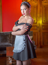 NastyAdult.info presents: Sexy Maid Henessy betrays Natalie Starr and fucks boyfriend