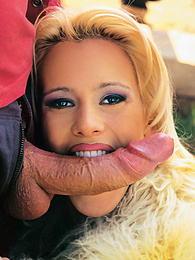 NastyAdult.info presents: Blonde Cora Works Hard With Mouth and Ass to Get a Facial