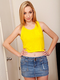 NastyAdult.info presents: Perky breasted Zoey Parker fingering her tight pussy