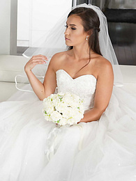 NastyAdult.info presents: Bootylicious bride Kelsi Monroe screws a handsome officiant on her wedding day
