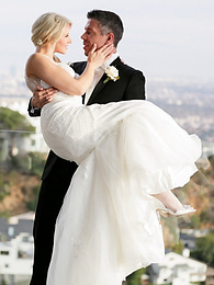 NastyAdult.info presents: Hot blonde Anikka Albrite consummates her marriage vows after getting married